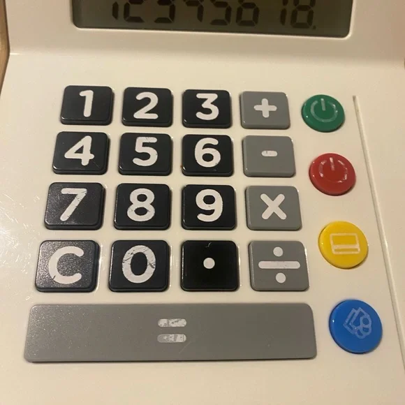 *SOLD* Wooden Toy Cash Register - Picture 5 of 6